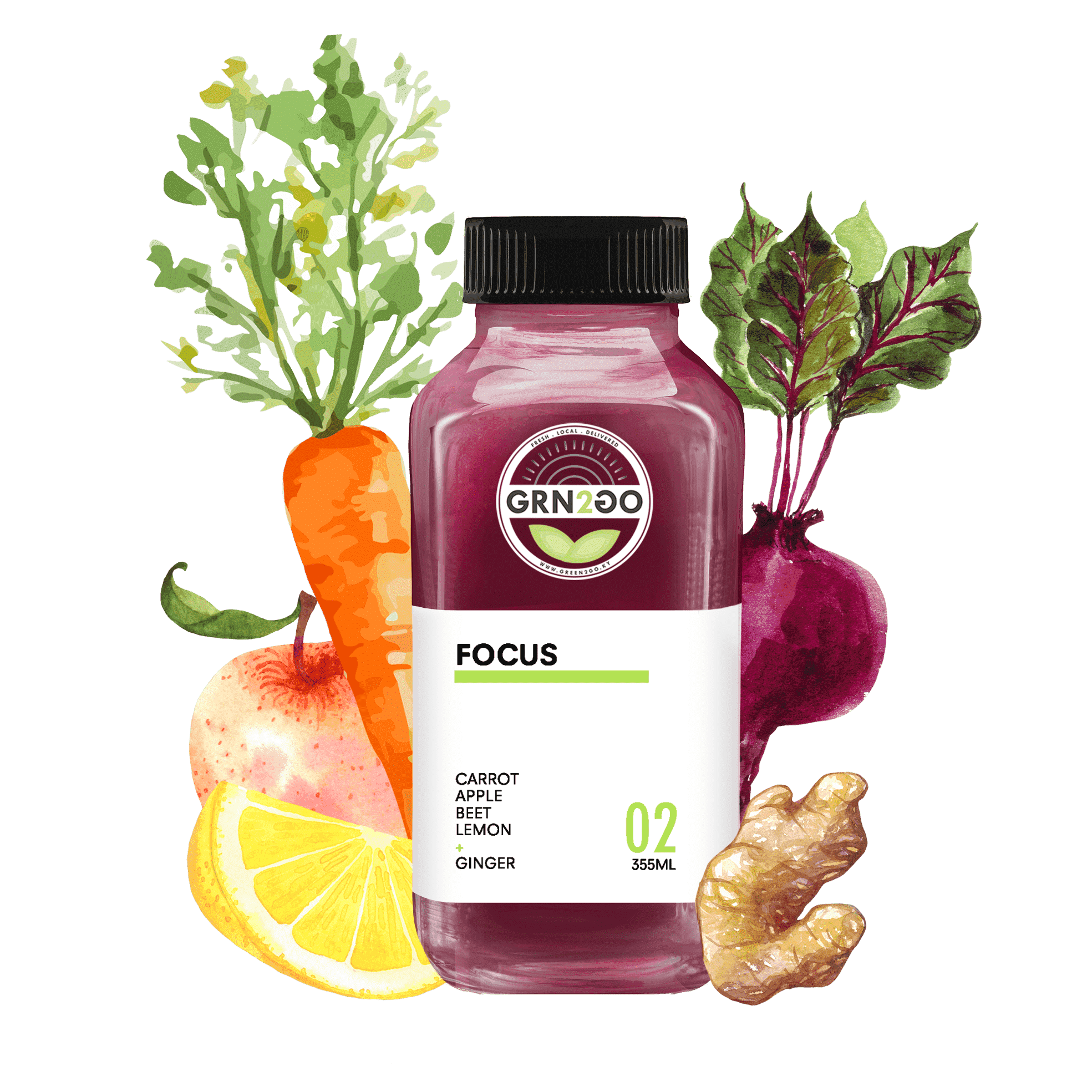 Focus Cold Pressed Juice