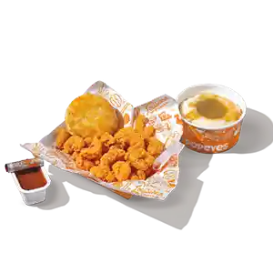Popcorn Shrimp Dinner