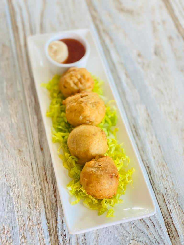 Conch & Crocodile Fritters