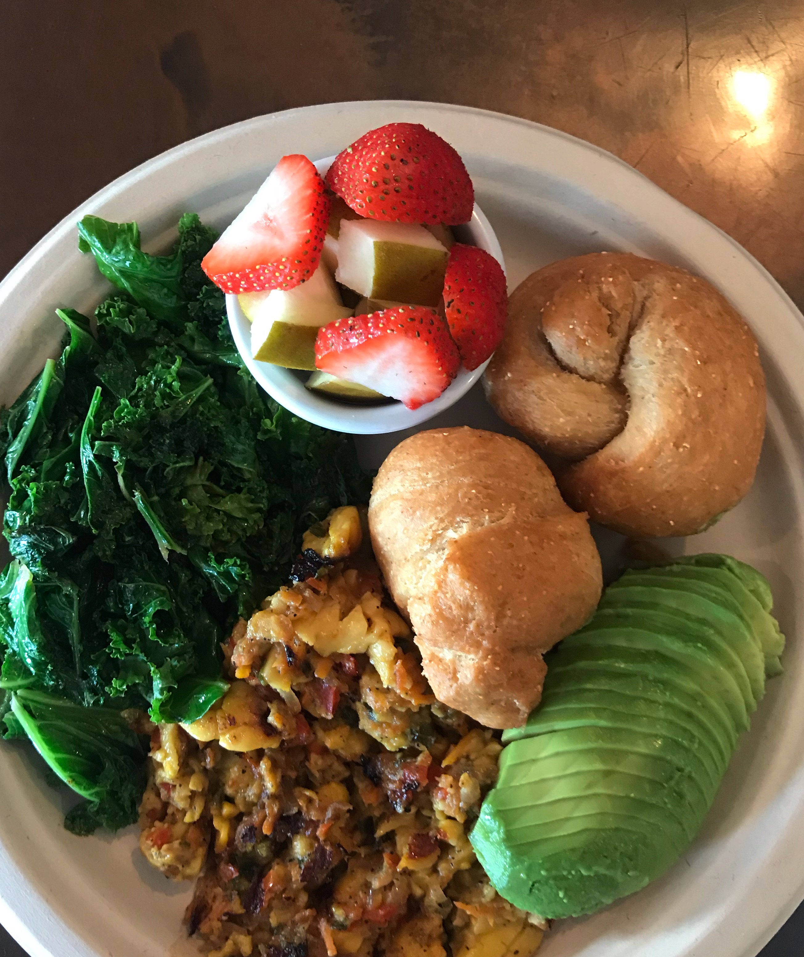 Ackee Scramble Breakfast