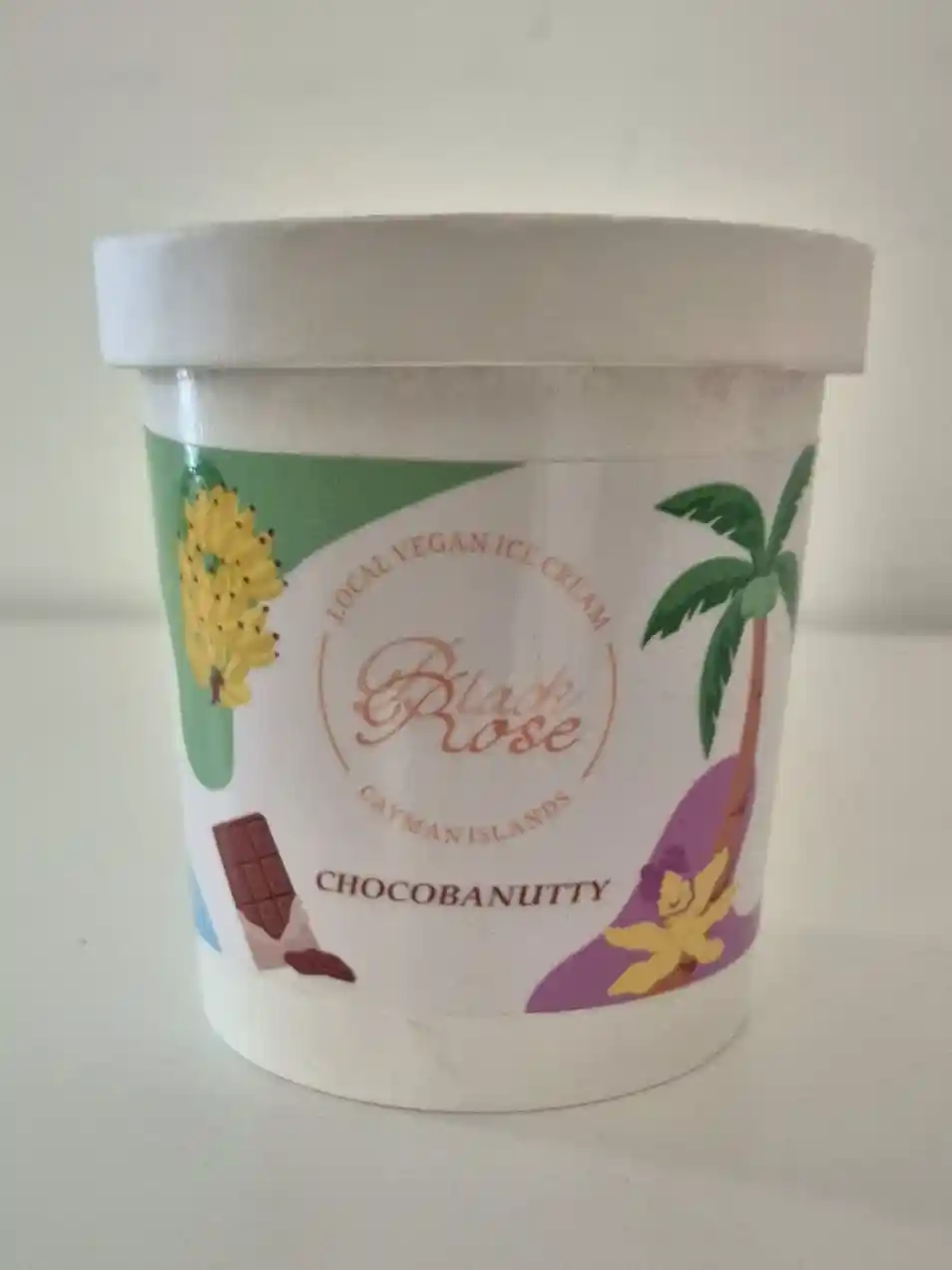 Black Rose Chocobanutty Ice Cream