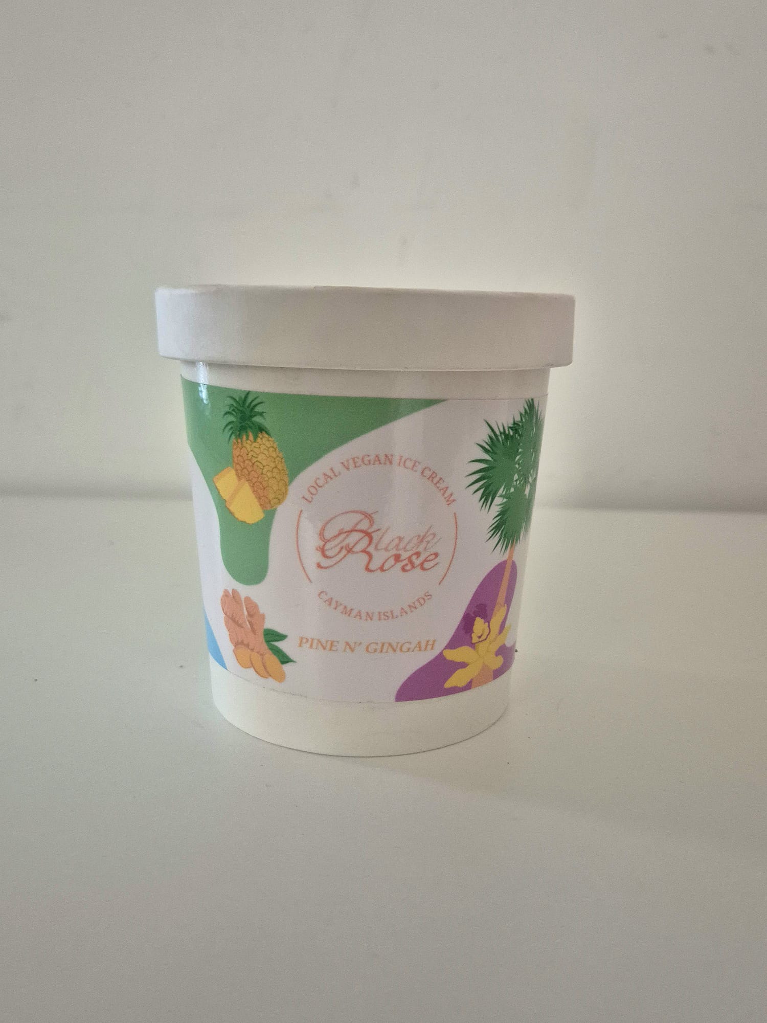 Black Rose Pine N' Gingah Ice Cream