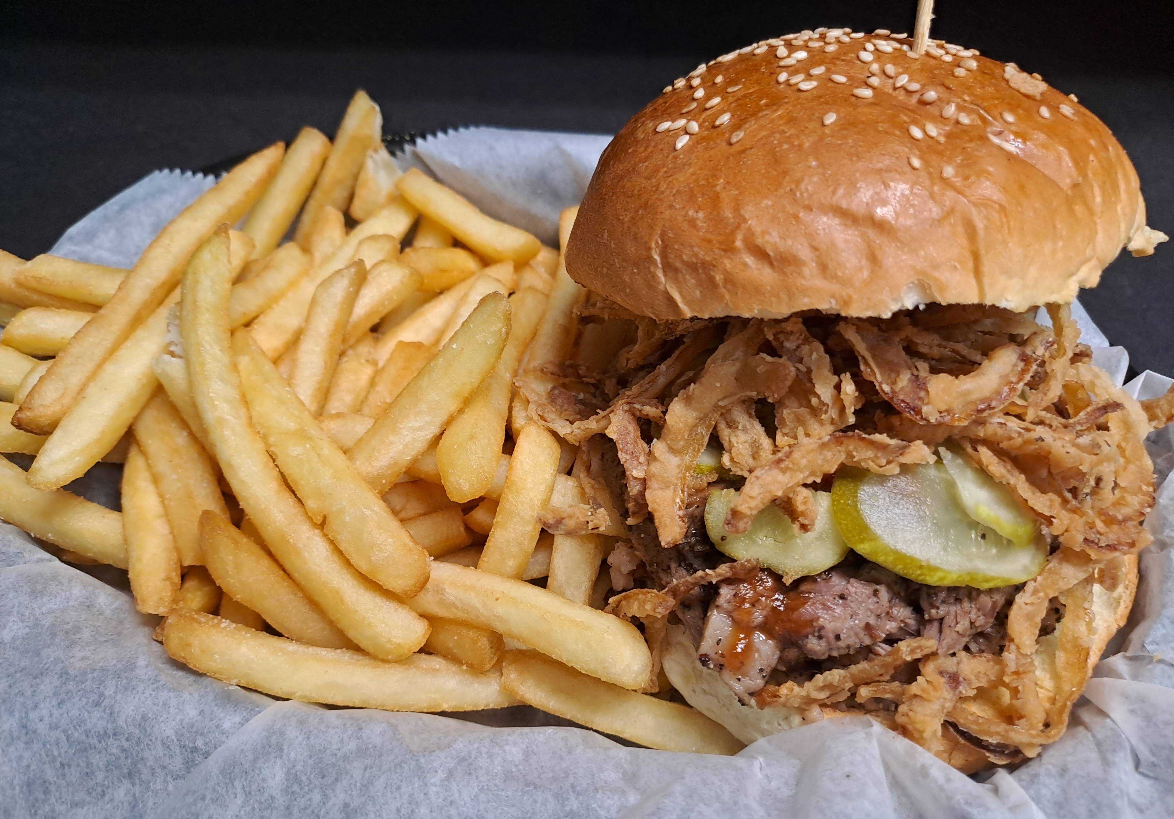 Smoked Brisket Sandwich 