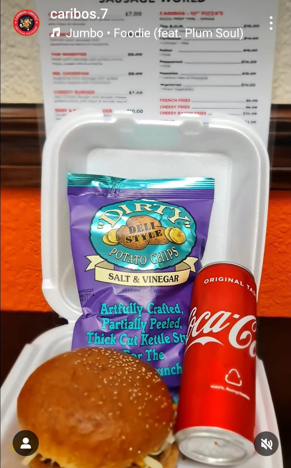 CHEESY CHICKEN BURGER COMBO