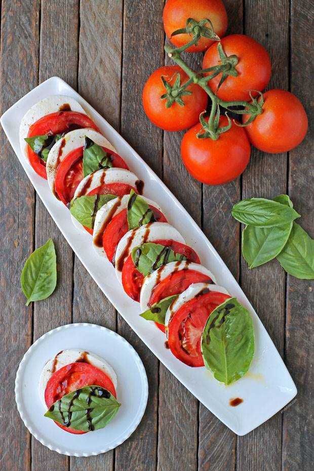 Garden Caprese Salad