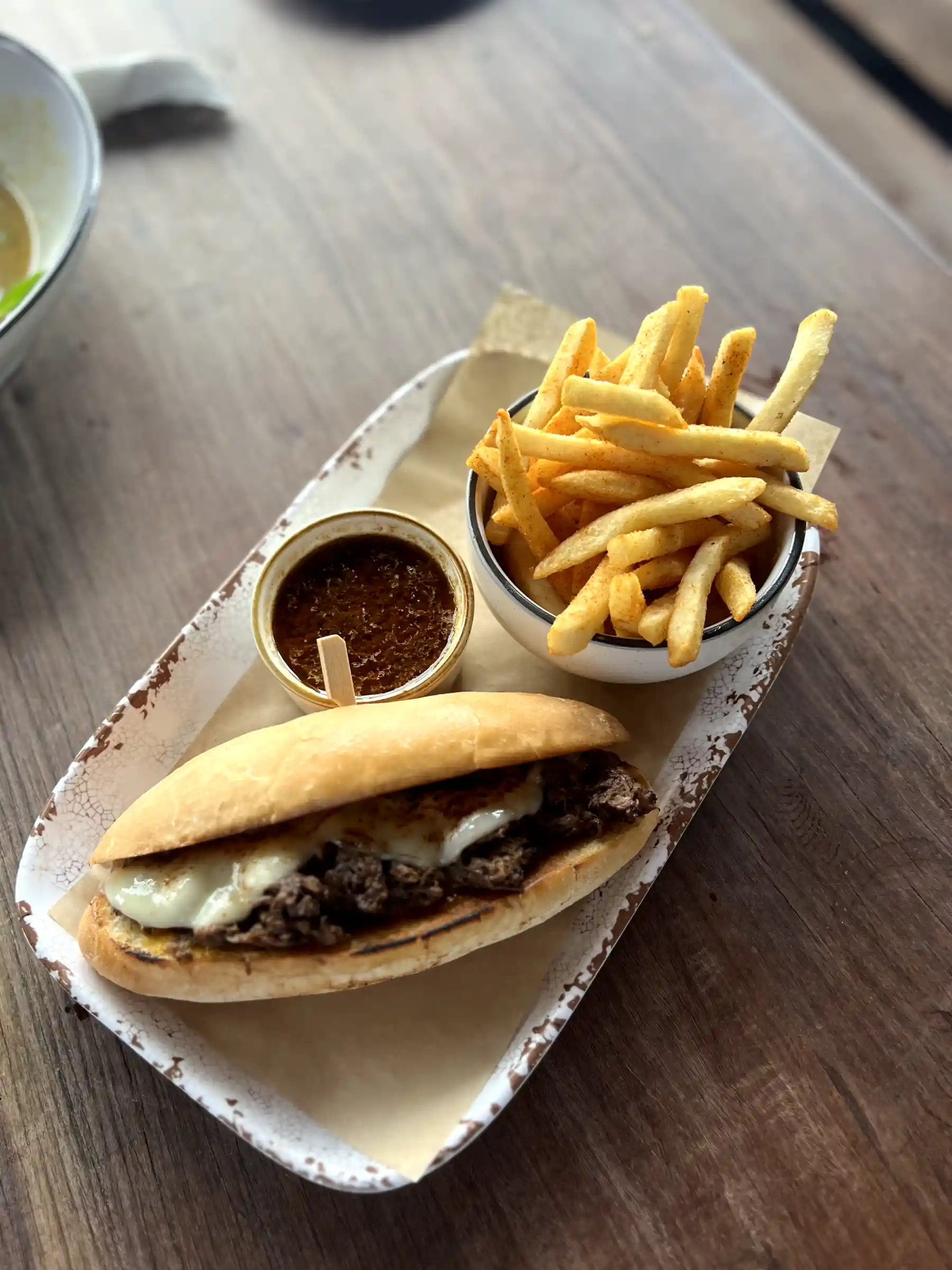 Caribbean Braised Beef Dip