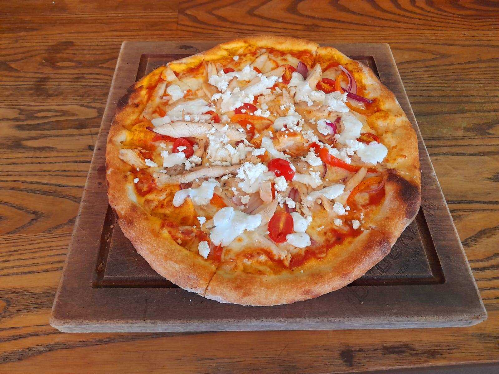Chicken Kebab Pizza