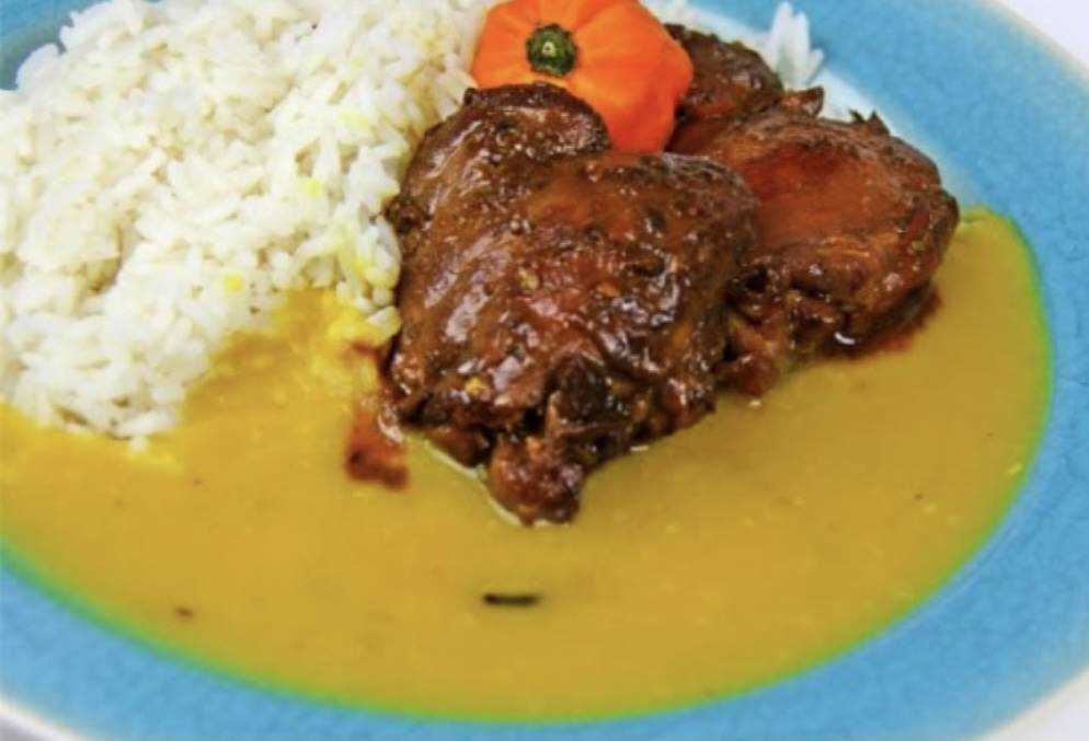 Dhal and Rice