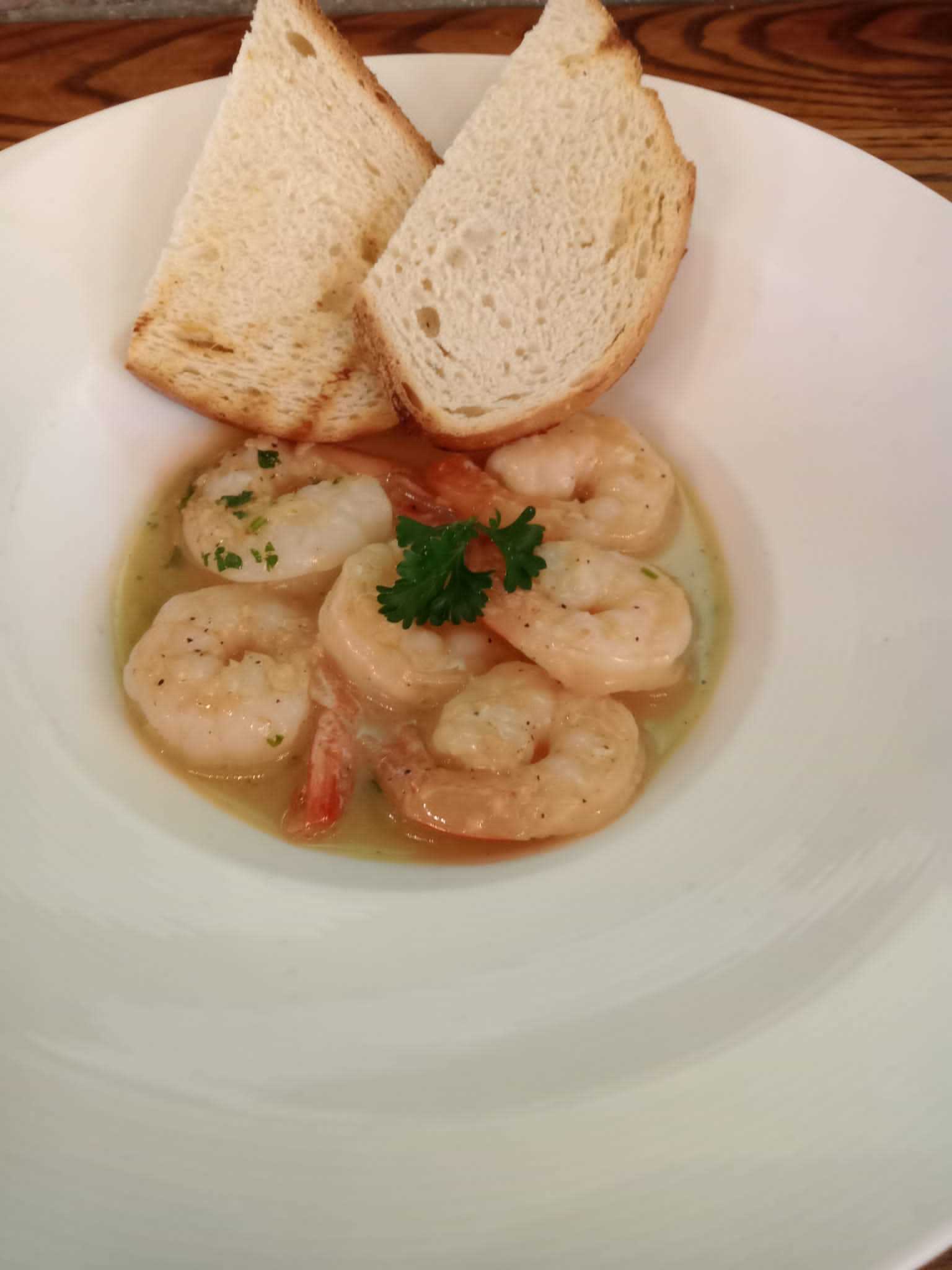 Garlic shrimp