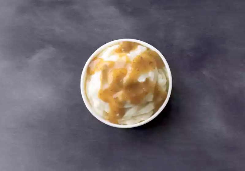 Mashed Potatoes With Cajun Gravy 