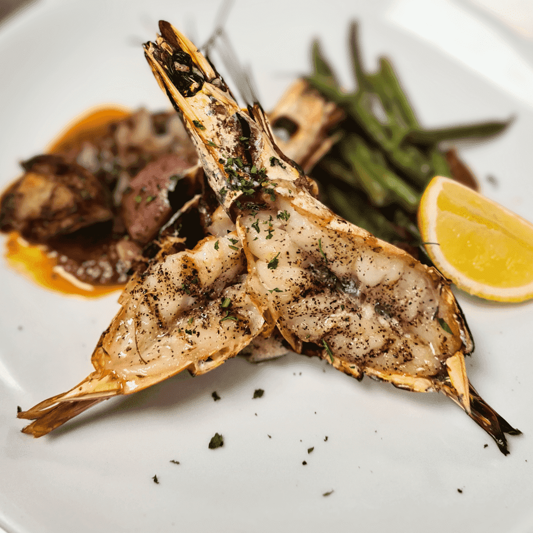 Grilled Giant Prawns