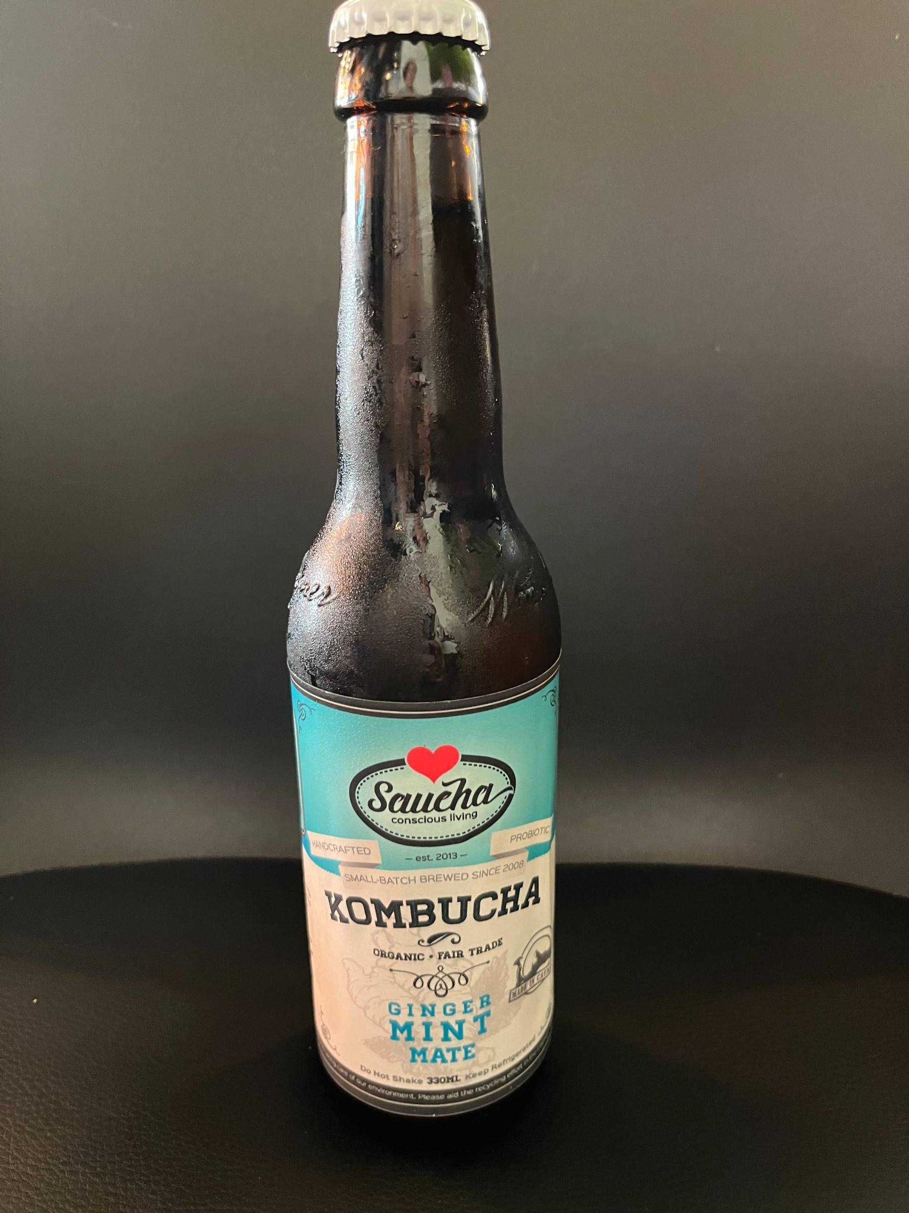 GINGER MINT MATE KOMBUCHA (330 ML)
