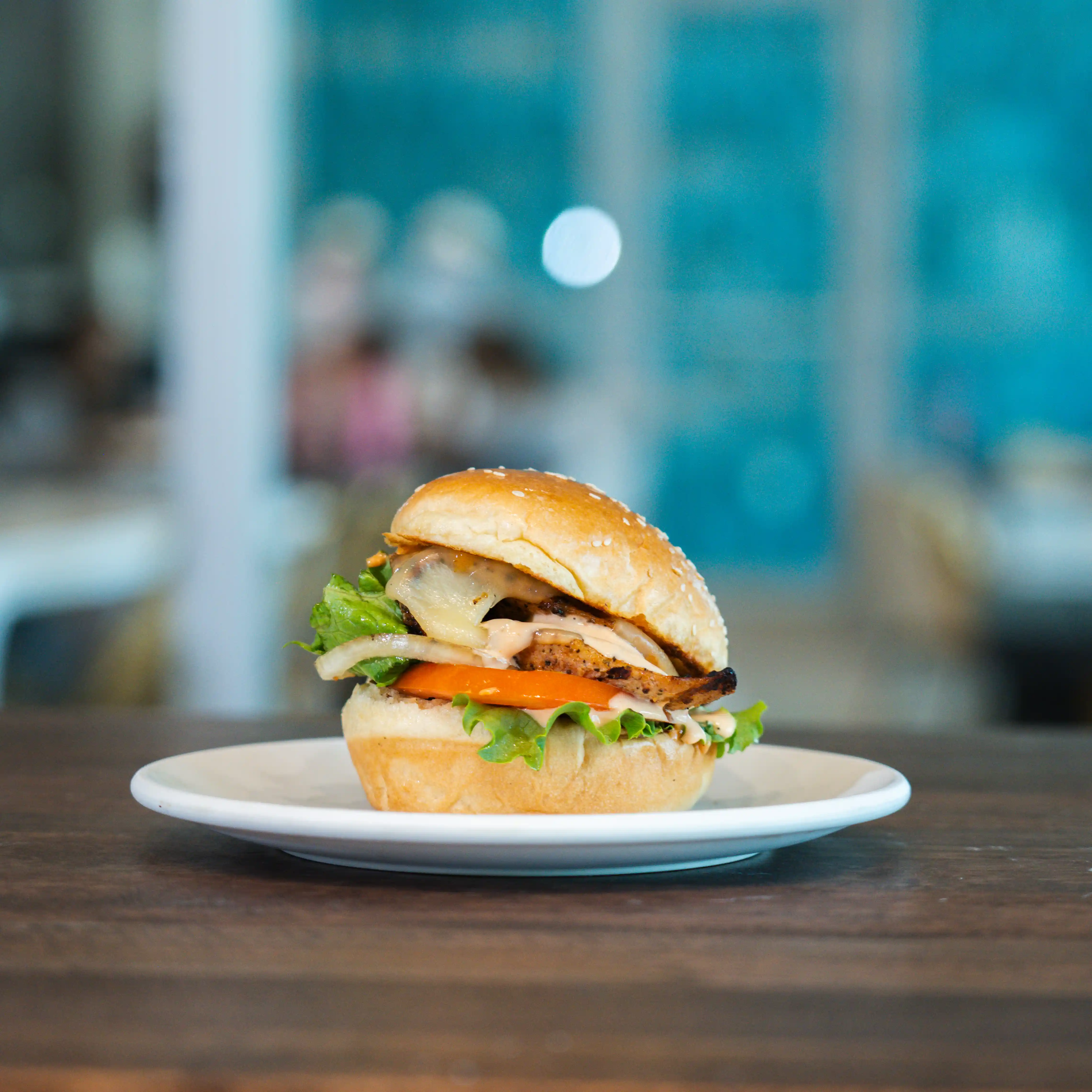 Grilled Chicken Burger 