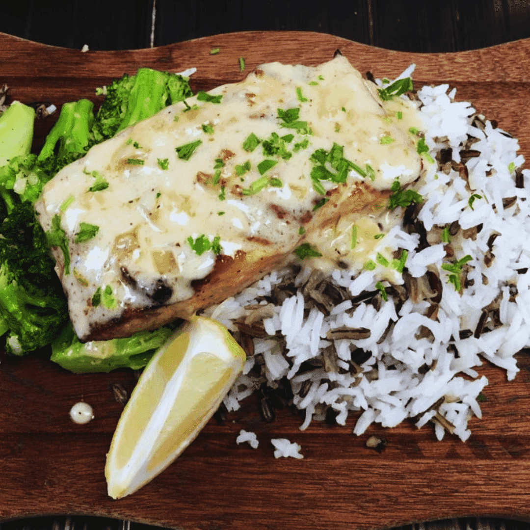 GRILLED SALMON