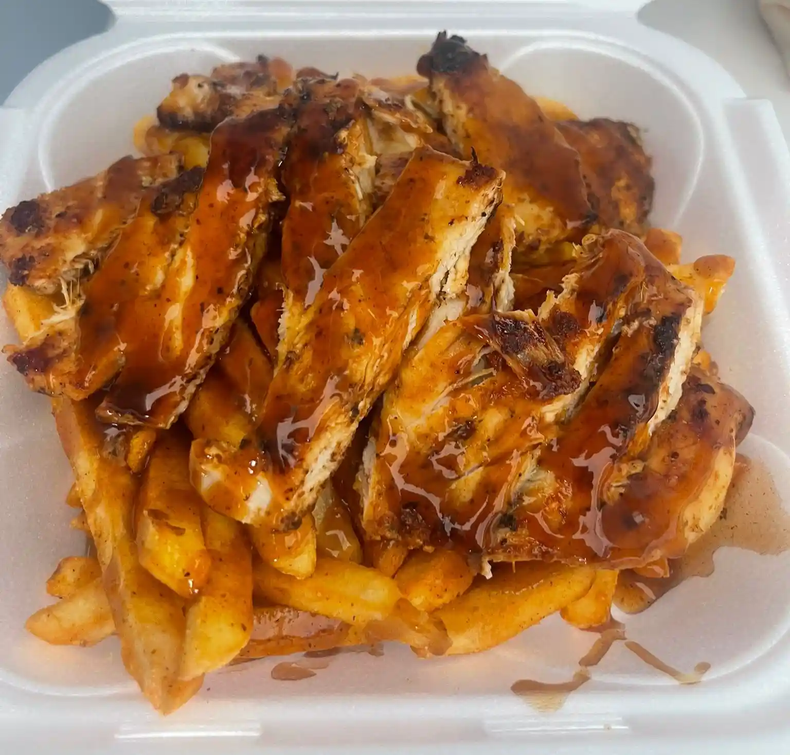 Jerk Chicken Loaded Fries