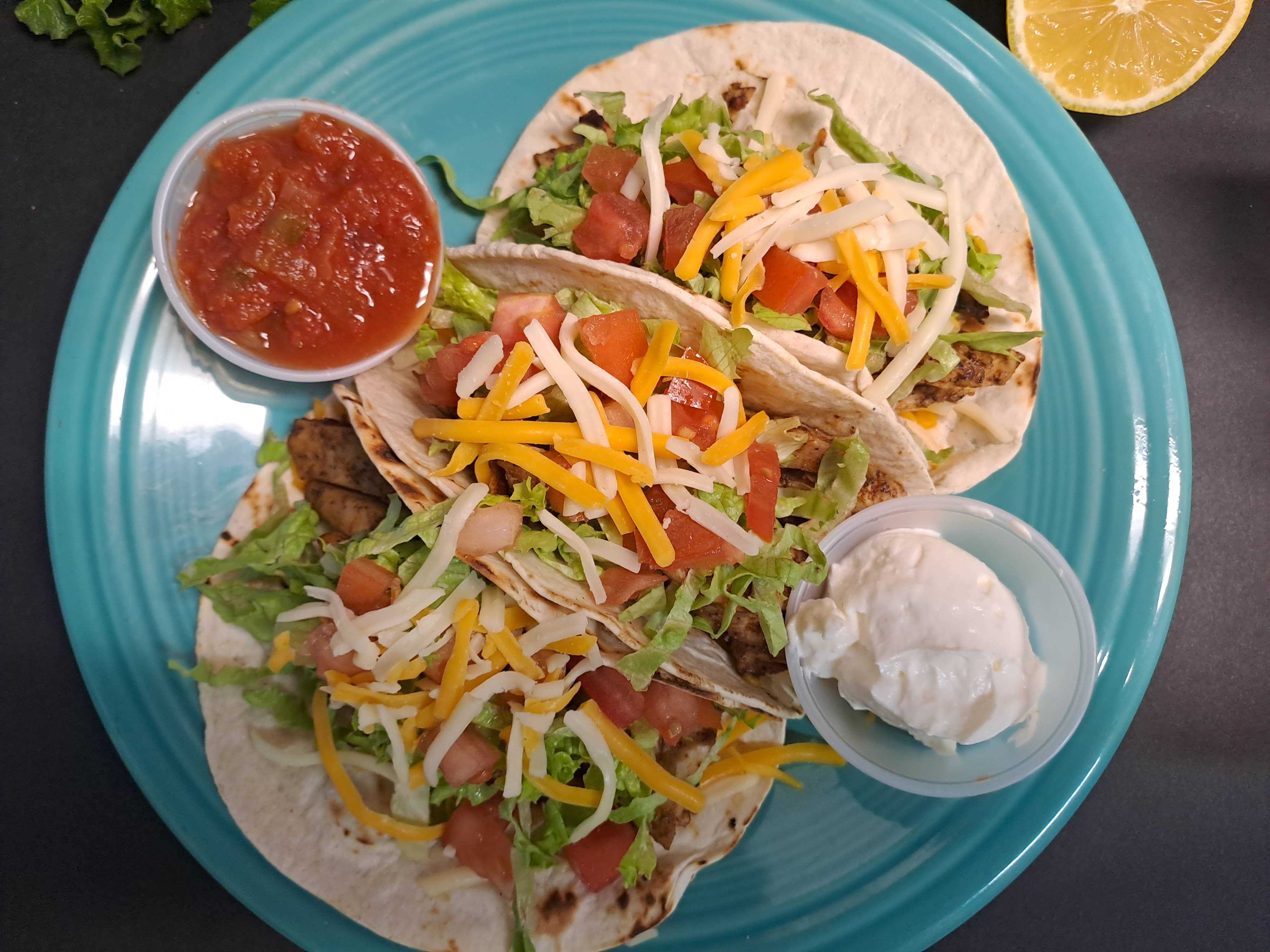 Jerk Chicken Tacos