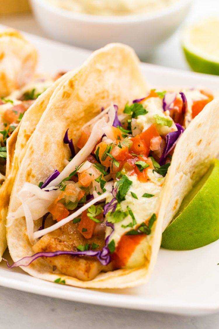 Lion Fish Taco 