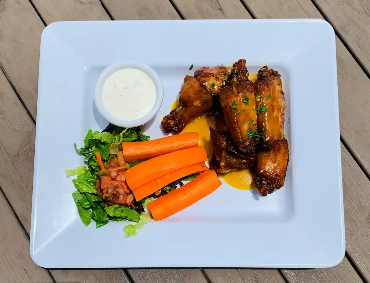 MANGO SCOTCH BONNET WINGS