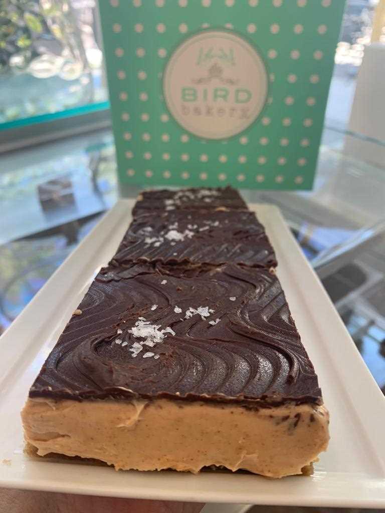 Salted Peanut Butter Square