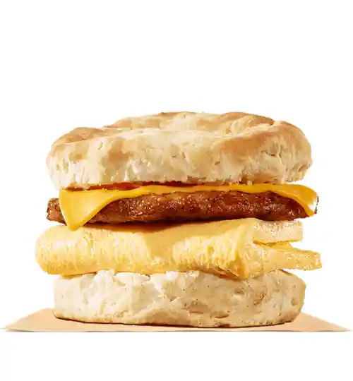 Sausage, Egg & Cheese Biscuit
