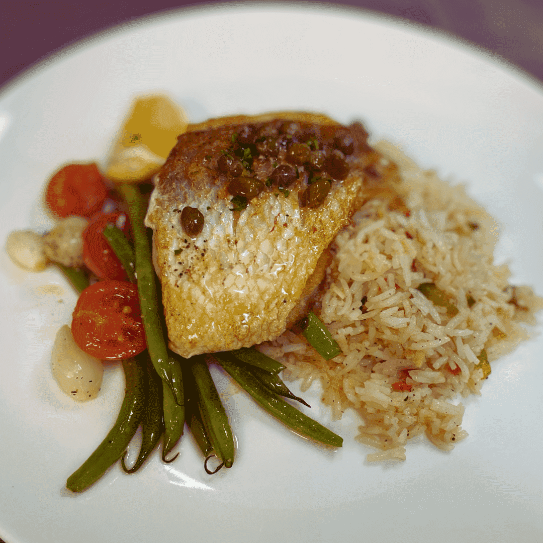 Seared Snapper 
