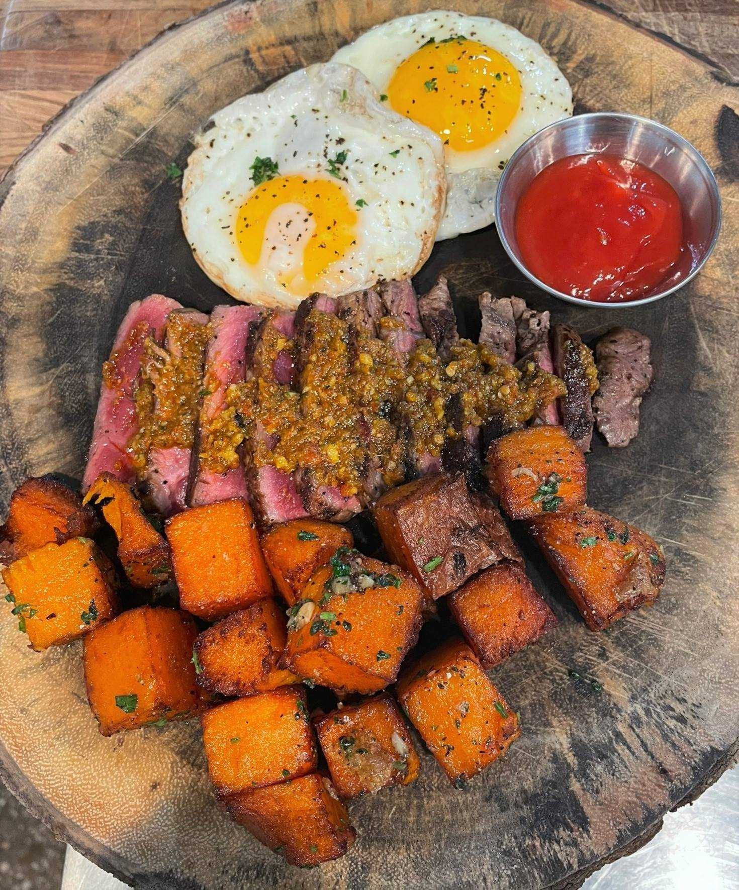 Steak and Eggs