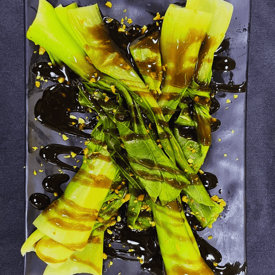 Steamed Baby Bok Choy