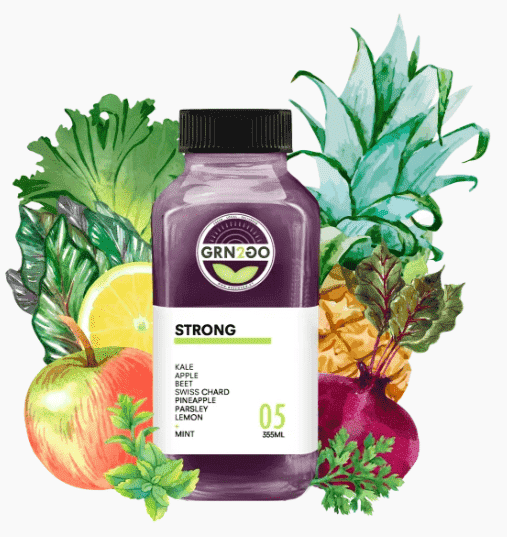 Strong Cold Pressed Juice