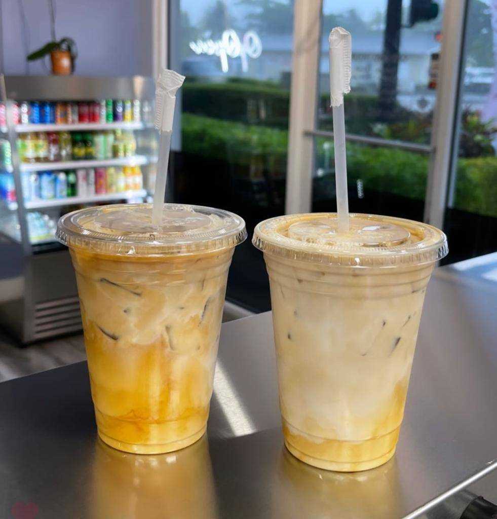 ICED VANILLA LATTE 