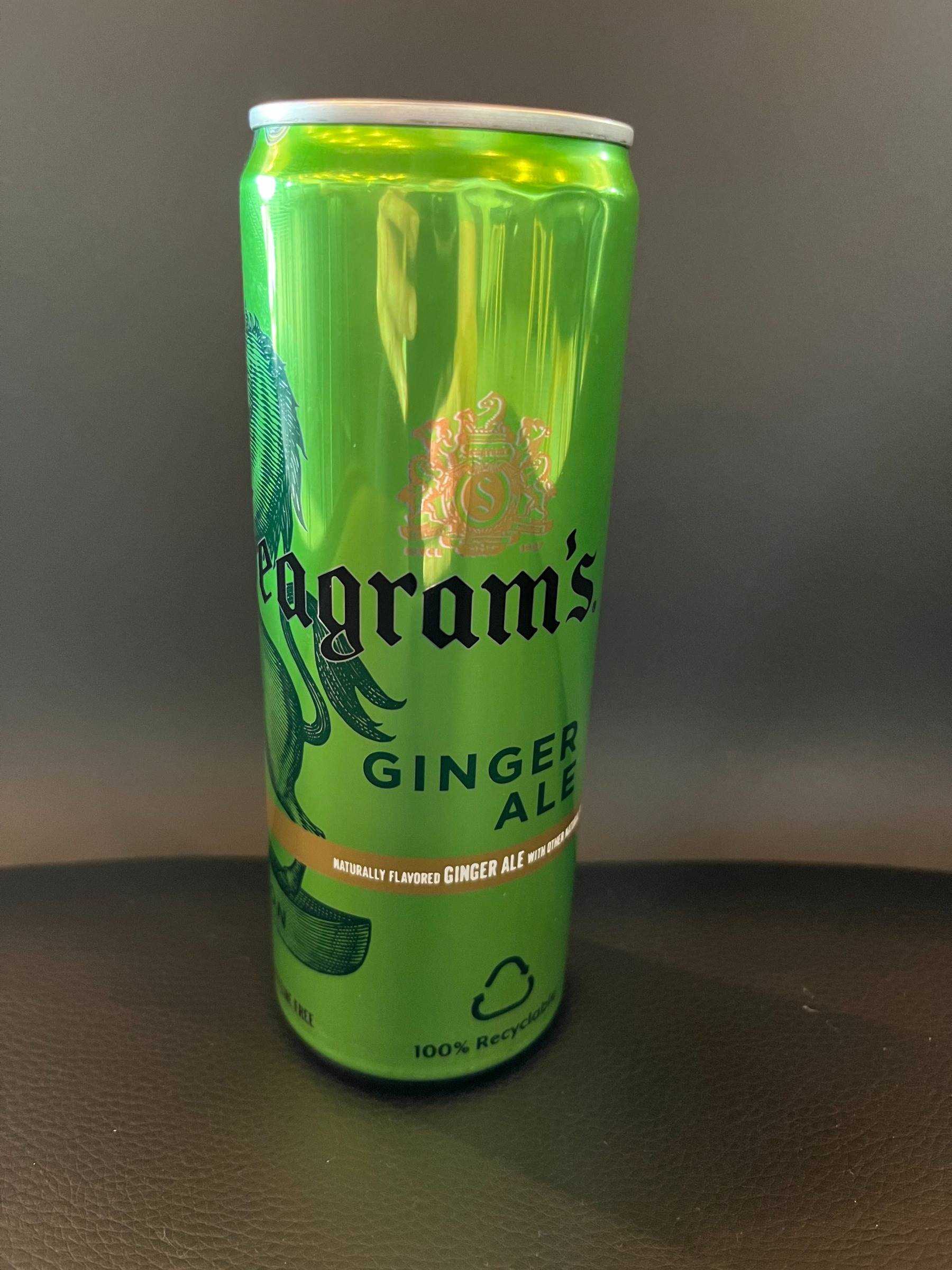 GINGER ALE CAN