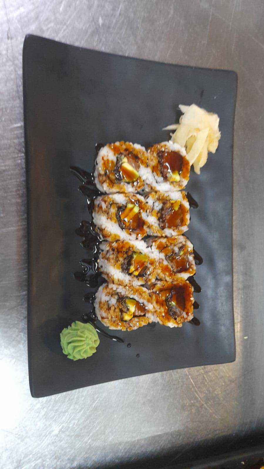 BBQ Salmon Skin
